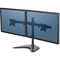 Fellowes Monitor Arm, Dual, Freestanding, 35"x11"x19-1/2", BK FEL8043701 - alternate 4